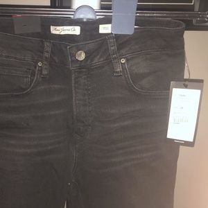 Mavi Black High Waisted Skinny Jeans